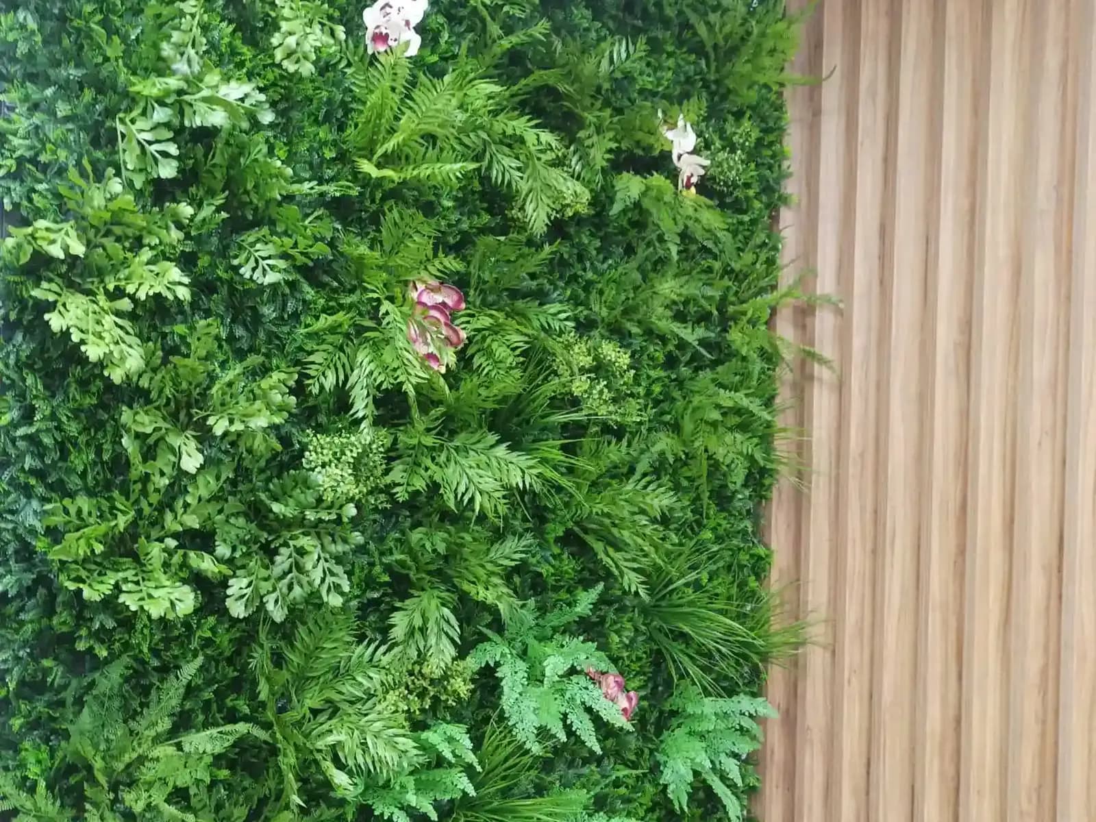 Jardim vertical artificial — Garden São Paulo